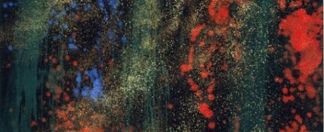 A portion of Makoto Fujimura's "In the Beginning"